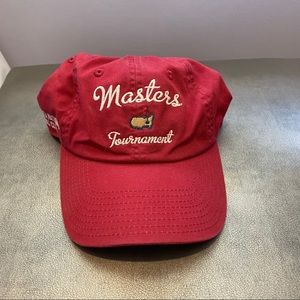 Red Masters Tournament Hat